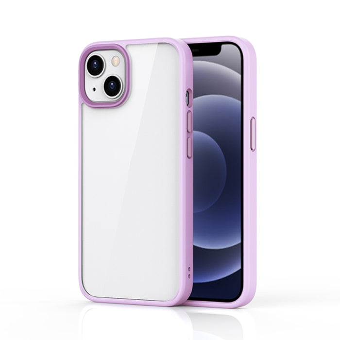 Ming Shield Hybrid Frosted Transparente PC + TPU Estuche a prueba de rasguños a prueba de golpes