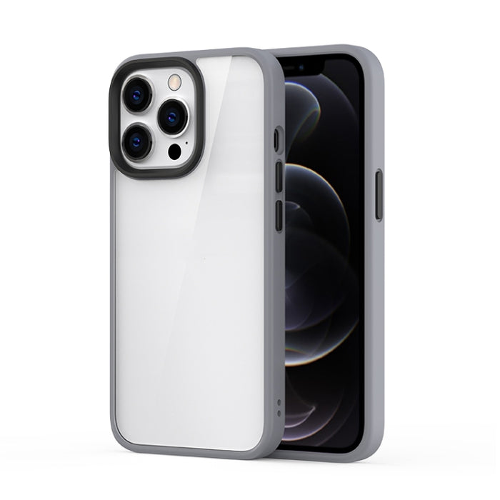 Ming Shield Hybrid Frosted Transparente PC + TPU Estuche a prueba de rasguños a prueba de golpes