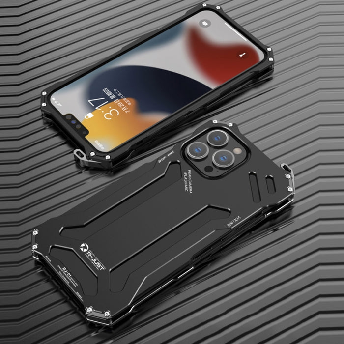 Estuche protector de metal blindado a prueba de golpes R-JUST