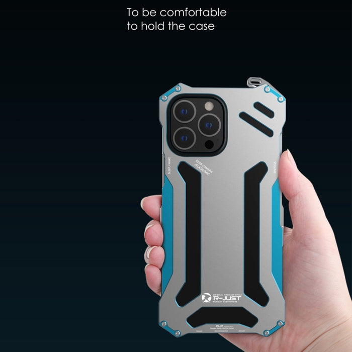 Estuche protector de metal blindado a prueba de golpes R-JUST