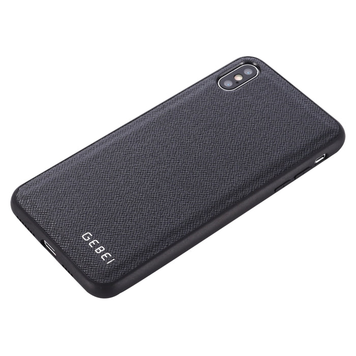 Estuche protector de cuero a prueba de golpes de cobertura total GEBEI, For iPhone 11, For iPhone 11 Pro, For iPhone 11 Pro Max