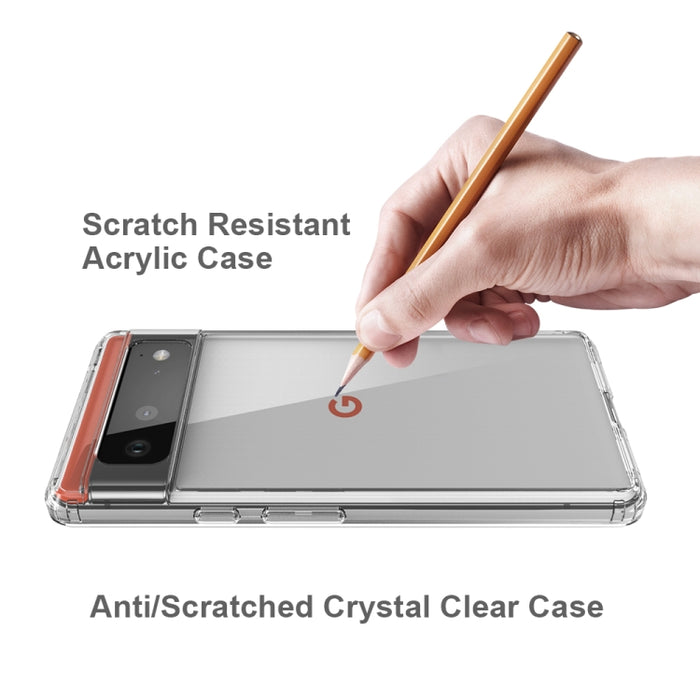 TPU a prueba de golpes a prueba de arañazos + funda protectora acrílica, For Google Pixel 6, For Google Pixel 6 Pro, For Xiaomi Redmi K40 / Poco F3
