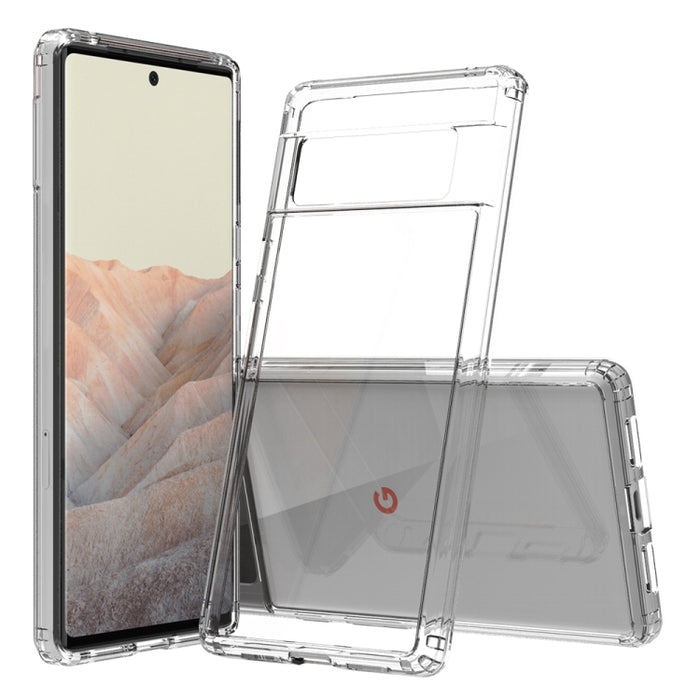 TPU a prueba de golpes a prueba de arañazos + funda protectora acrílica, For Google Pixel 6, For Google Pixel 6 Pro, For Xiaomi Redmi K40 / Poco F3