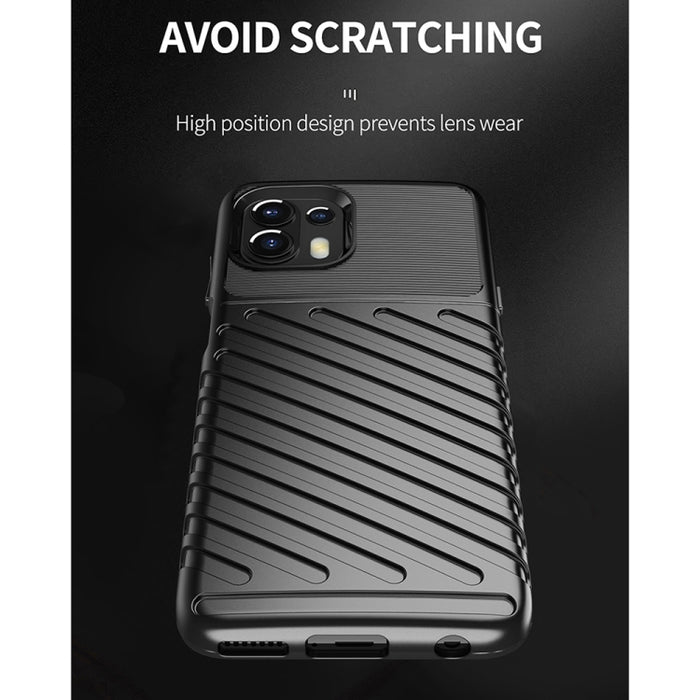 Estuche blando protector de TPU a prueba de golpes Thunderbolt, For Motorola Moto Edge 20 Lite / Edge 20 Fusion, For Motorola Moto Edge 20 Pro / S Pro, For Motorola Moto Edge 2021, For Xiaomi Redmi 10