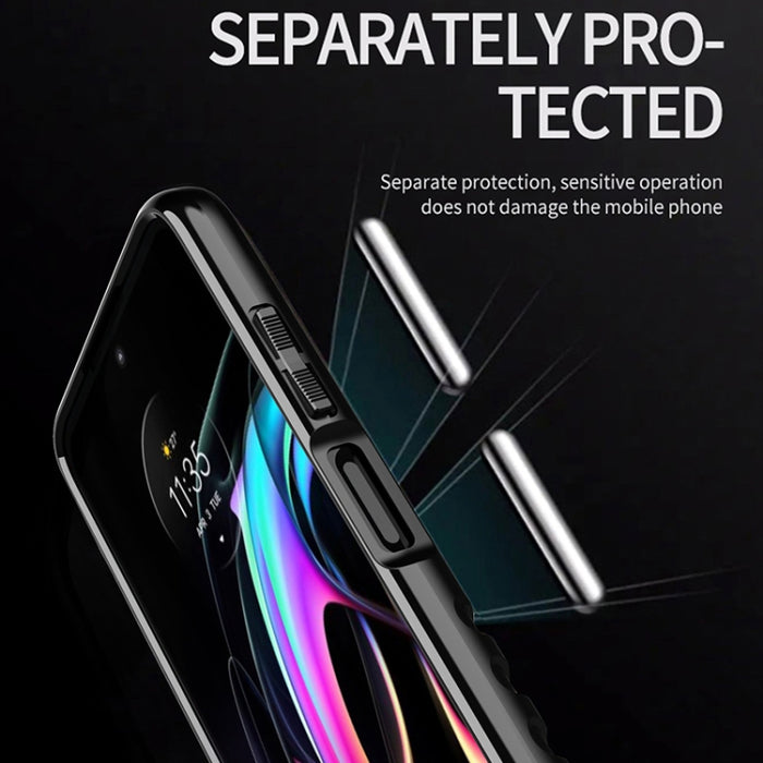 Estuche blando protector de TPU a prueba de golpes Thunderbolt, For Motorola Moto Edge 20 Lite / Edge 20 Fusion, For Motorola Moto Edge 20 Pro / S Pro, For Motorola Moto Edge 2021, For Xiaomi Redmi 10