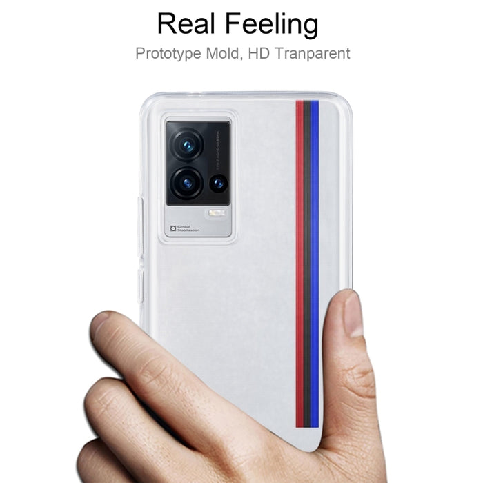 Funda protectora suave de TPU transparente ultrafina de 0,75 mm, For Honor Magic3 Pro, For vivo iQOO 8, For Xiaomi Mi Mix 4, For Honor Play 5T Pro