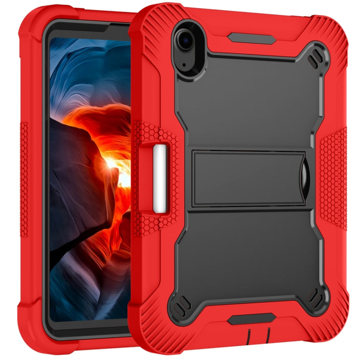 Funda protectora a prueba de golpes de silicona + PC con soporte