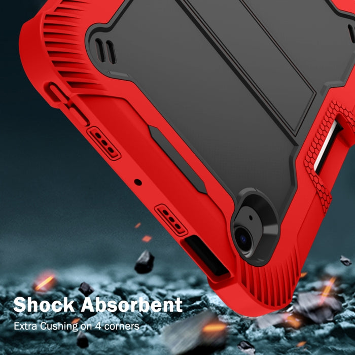 Funda protectora a prueba de golpes de silicona + PC con soporte