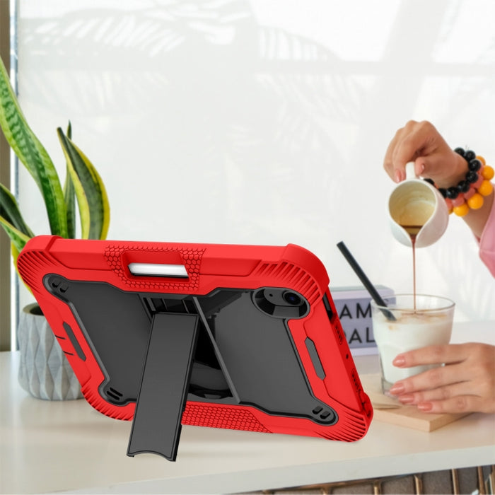 Funda protectora a prueba de golpes de silicona + PC con soporte
