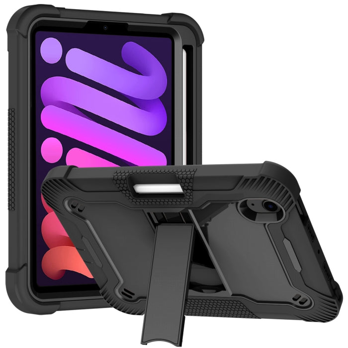 Funda protectora a prueba de golpes de silicona + PC con soporte
