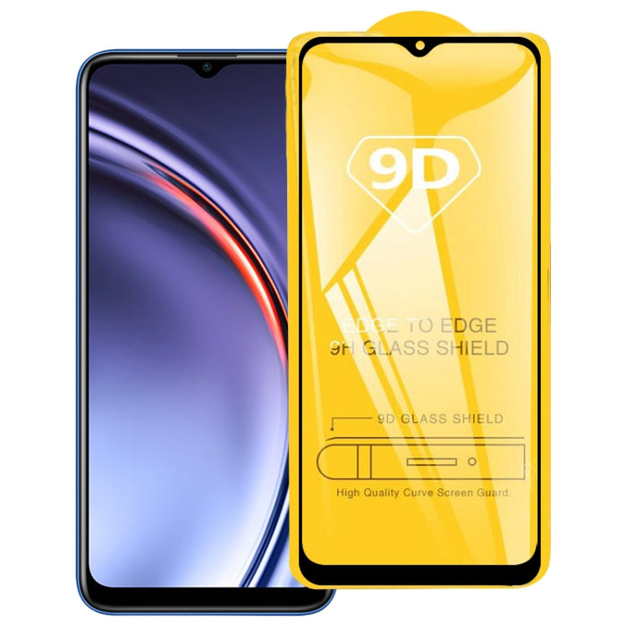 Película de vidrio templado de pantalla completa con pegamento completo 9D, For Huawei nova 8i, For Huawei Maimang 10 SE, For Honor X20, For Xiaomi Redmi 10 (1 PC), For Samsung Galaxy A03s (1 PC)