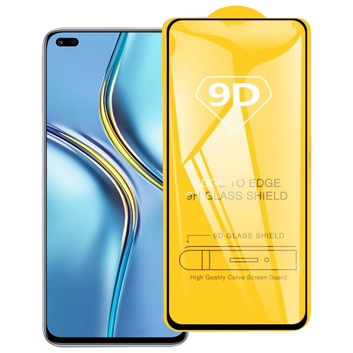 Película de vidrio templado de pantalla completa con pegamento completo 9D, For Huawei nova 8i, For Huawei Maimang 10 SE, For Honor X20, For Xiaomi Redmi 10 (1 PC), For Samsung Galaxy A03s (1 PC)