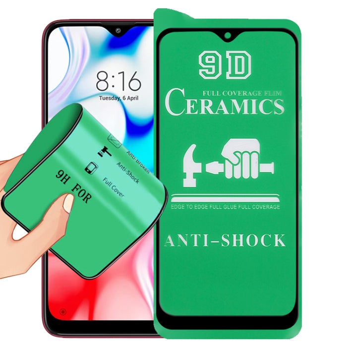 Película de cerámica de pegamento completo de pantalla completa 9D, For Xiaomi Redmi 8 (1 PC), For Samsung Galaxy A31s (1 PC), For Xiaomi Redmi 9A / 9A Sport / 9C / 9C NFC / Poco C31 / 9 Acitv (1 PC), For Samsung Galaxy A52s 5G (1 PC)                  ...