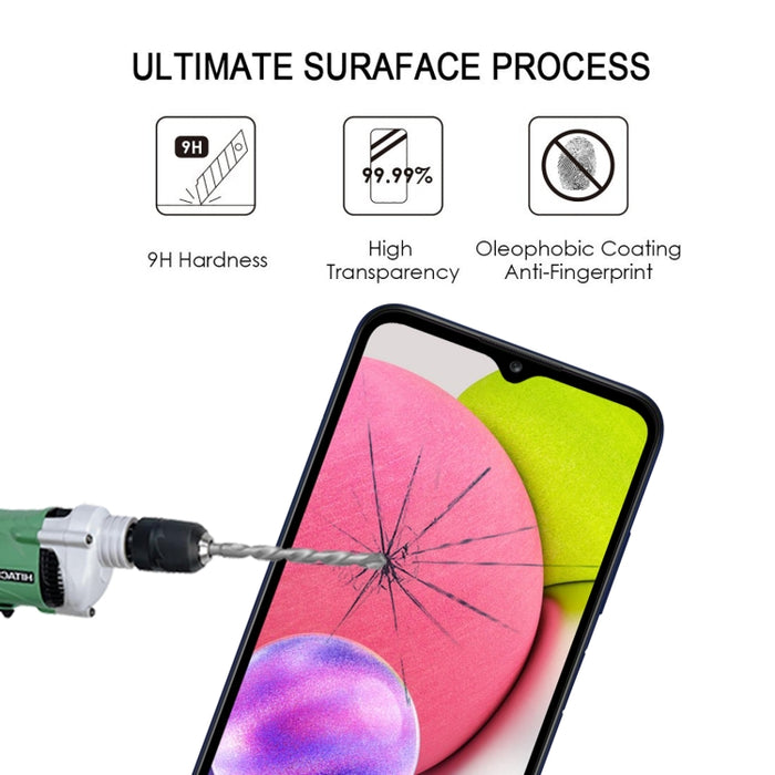 25 PCS Pegamento completo Protector de pantalla de cubierta completa Película de vidrio templado, For Samsung Galaxy A03s(25 PCS), For Samsung Galaxy A31s(25 PCS), For Samsung Galaxy A52s 5G(25 PCS), For Xiaomi Redmi 10 (25 PCS)