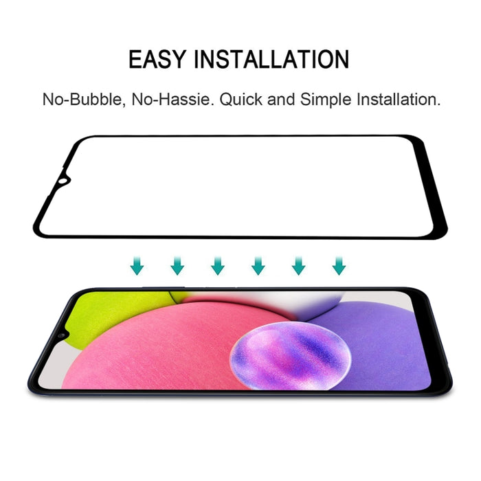 25 PCS Pegamento completo Protector de pantalla de cubierta completa Película de vidrio templado, For Samsung Galaxy A03s(25 PCS), For Samsung Galaxy A31s(25 PCS), For Samsung Galaxy A52s 5G(25 PCS), For Xiaomi Redmi 10 (25 PCS)
