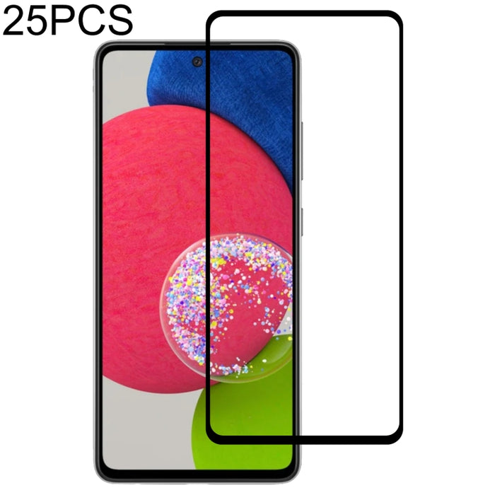 25 PCS Pegamento completo Protector de pantalla de cubierta completa Película de vidrio templado, For Samsung Galaxy A03s(25 PCS), For Samsung Galaxy A31s(25 PCS), For Samsung Galaxy A52s 5G(25 PCS), For Xiaomi Redmi 10 (25 PCS)