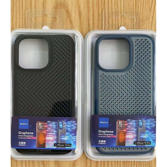Estuche de TPU ultrafino con disipación de calor de grafeno ROCK