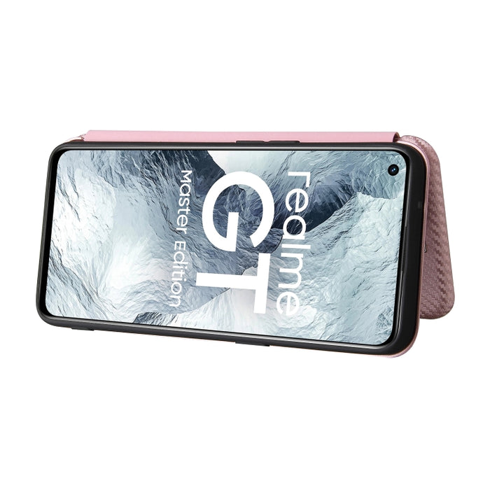 Textura de fibra de carbono Flip horizontal magnético TPU + PC + Funda de cuero PU con ranura para tarjeta, For OPPO Realme GT Master, For OPPO Reno6 Z, For Motorola Edge 20 Lite, For Xiaomi Redmi 10, For Xiaomi Mix 4