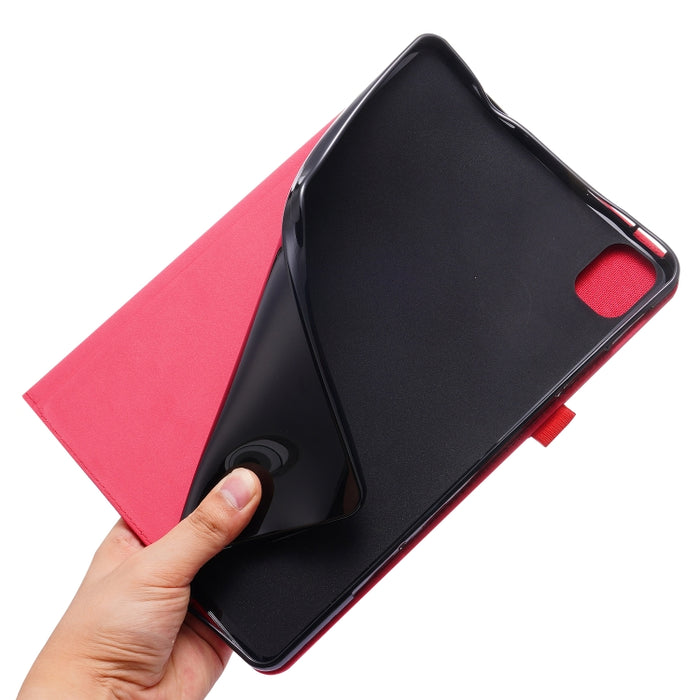 Flip horizontal TPU + funda protectora de cuero PU de tela con clip para tarjeta de presentación, For Xiaomi Pad 5 / 5 Pro