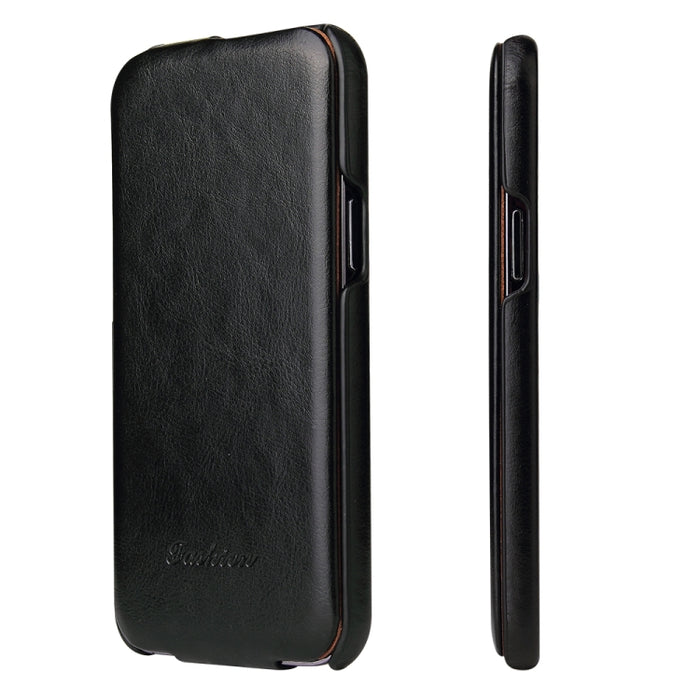 Funda de cuero PU con tapa vertical y textura de cera de aceite retro Fierre Shann