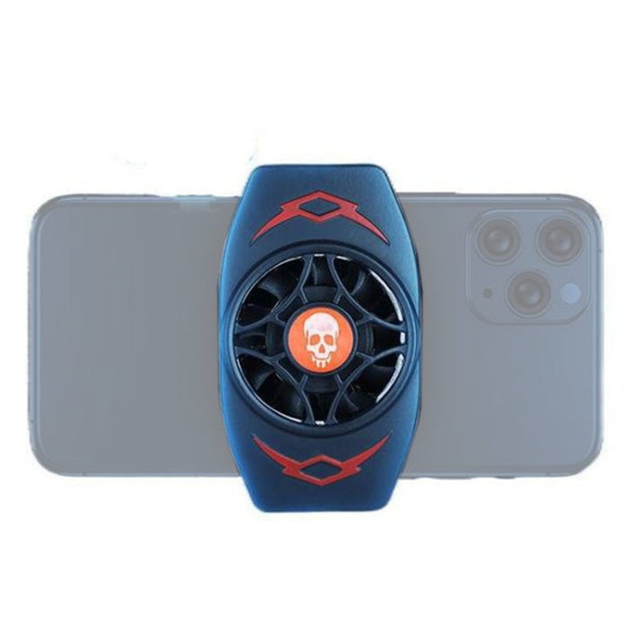 Radiador de teléfono móvil de viento frío silencioso tipo broche X-13 para teléfonos móviles con un ancho de 90 mm