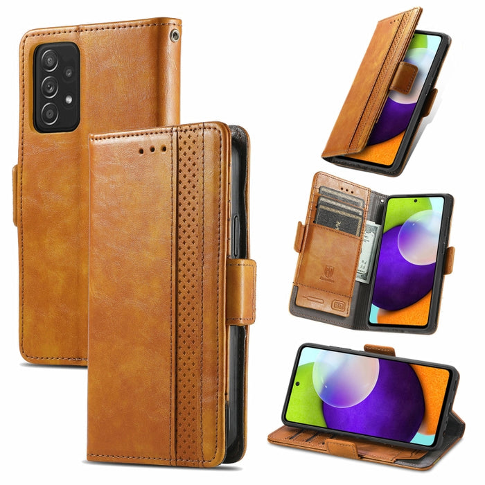 CaseNeo Business Splicing Dual Magnetic Buckle Funda de cuero de PU con tapa horizontal con soporte y ranuras para tarjetas y billetera, For Xiaomi Redmi Note 10, For Xiaomi Redmi Note 10 5G, For Xiaomi Redmi 10, For Xiaomi Redmi K40 Gaming            ...
