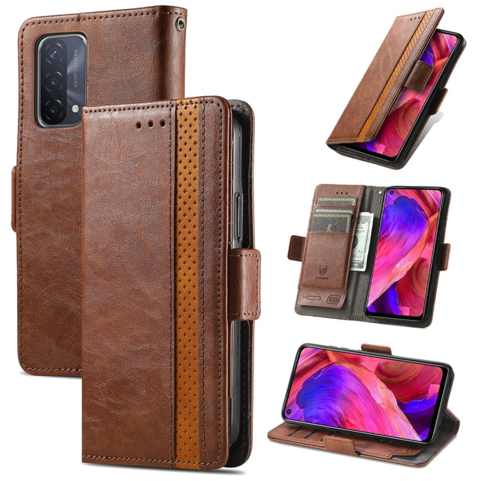 CaseNeo Business Splicing Dual Magnetic Buckle Funda de cuero de PU con tapa horizontal con soporte y ranuras para tarjetas y billetera, For Xiaomi Redmi Note 10, For Xiaomi Redmi Note 10 5G, For Xiaomi Redmi 10, For Xiaomi Redmi K40 Gaming            ...