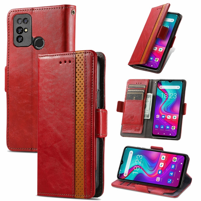CaseNeo Business Splicing Dual Magnetic Buckle Funda de cuero de PU con tapa horizontal con soporte y ranuras para tarjetas y billetera, For Xiaomi Redmi Note 10, For Xiaomi Redmi Note 10 5G, For Xiaomi Redmi 10, For Xiaomi Redmi K40 Gaming            ...