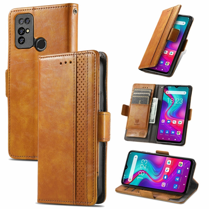 CaseNeo Business Splicing Dual Magnetic Buckle Funda de cuero de PU con tapa horizontal con soporte y ranuras para tarjetas y billetera, For Xiaomi Redmi Note 10, For Xiaomi Redmi Note 10 5G, For Xiaomi Redmi 10, For Xiaomi Redmi K40 Gaming            ...