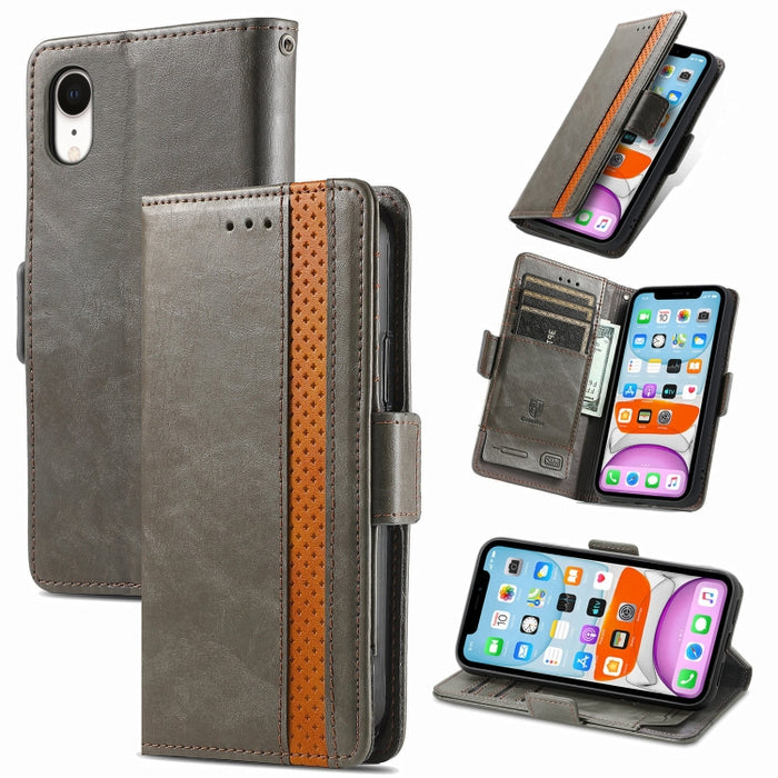 CaseNeo Business Splicing Dual Magnetic Buckle Funda de cuero de PU con tapa horizontal con soporte y ranuras para tarjetas y billetera, For Xiaomi Redmi Note 10, For Xiaomi Redmi Note 10 5G, For Xiaomi Redmi 10, For Xiaomi Redmi K40 Gaming            ...
