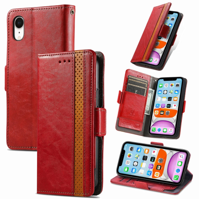 CaseNeo Business Splicing Dual Magnetic Buckle Funda de cuero de PU con tapa horizontal con soporte y ranuras para tarjetas y billetera, For Xiaomi Redmi Note 10, For Xiaomi Redmi Note 10 5G, For Xiaomi Redmi 10, For Xiaomi Redmi K40 Gaming            ...