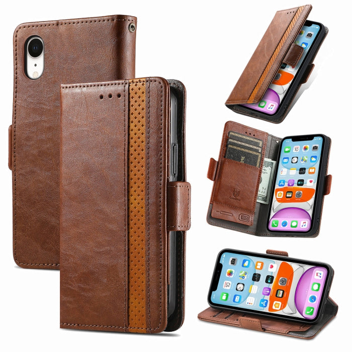 CaseNeo Business Splicing Dual Magnetic Buckle Funda de cuero de PU con tapa horizontal con soporte y ranuras para tarjetas y billetera, For Xiaomi Redmi Note 10, For Xiaomi Redmi Note 10 5G, For Xiaomi Redmi 10, For Xiaomi Redmi K40 Gaming            ...