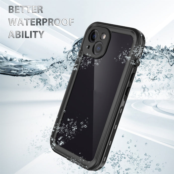 RedPepper Punto transparente PC impermeable a prueba de golpes + Funda protectora de TPU