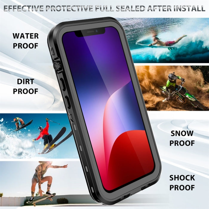 RedPepper Punto transparente PC impermeable a prueba de golpes + Funda protectora de TPU