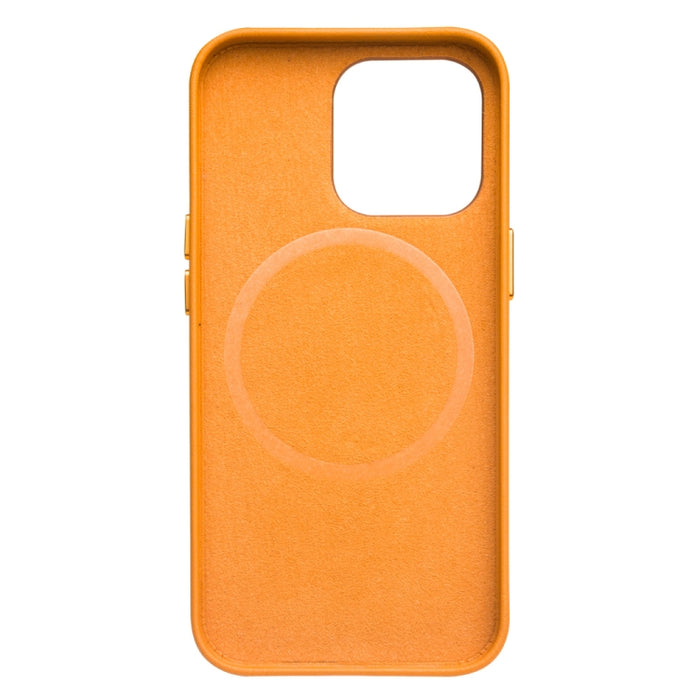 Estuche protector magnético QIALINO Nappa Cowhide MagSafe