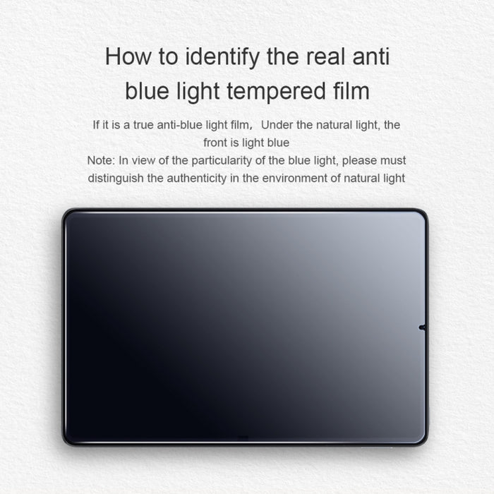 NILLKIN V+ Series 0.33mm 4H Película de vidrio templado antirayos azules, For Xiaomi Mi Pad 5 / 5 Pro