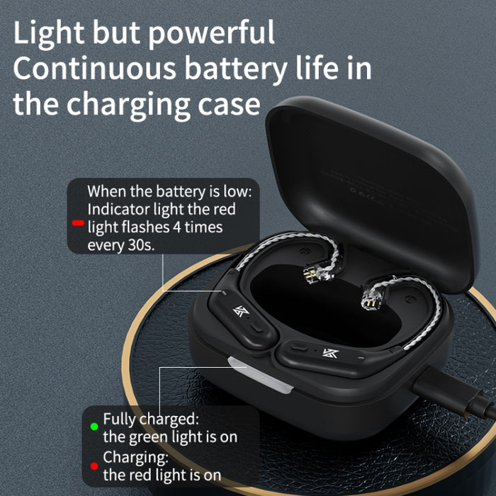 KZ AZ09 Auricular Bluetooth Gancho para la oreja 5.2 Módulo inalámbrico Bluetooth Cable de actualización