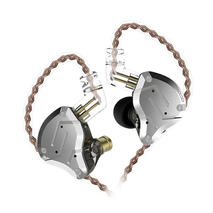 KZ ZS10 Pro Auriculares intrauditivos con cable Ring Iron Gaming de 10 unidades,