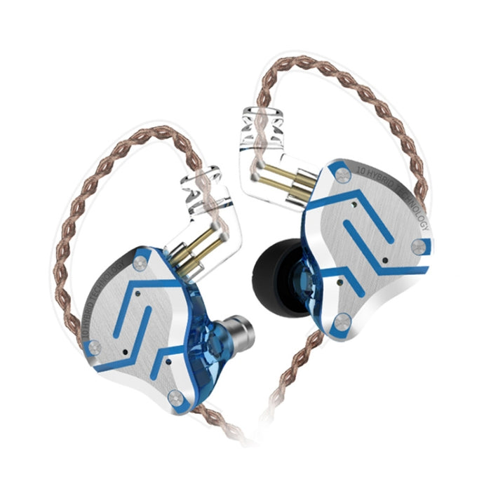 KZ ZS10 Pro Auriculares intrauditivos con cable Ring Iron Gaming de 10 unidades,