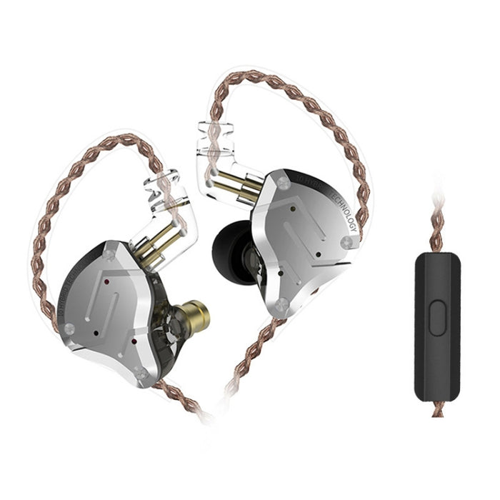 KZ ZS10 Pro Auriculares intrauditivos con cable Ring Iron Gaming de 10 unidades,