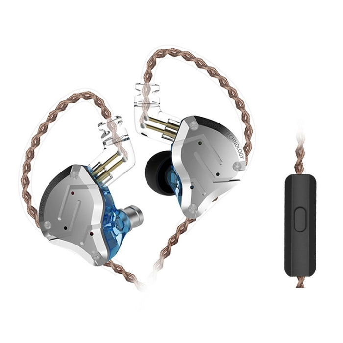KZ ZS10 Pro Auriculares intrauditivos con cable Ring Iron Gaming de 10 unidades,