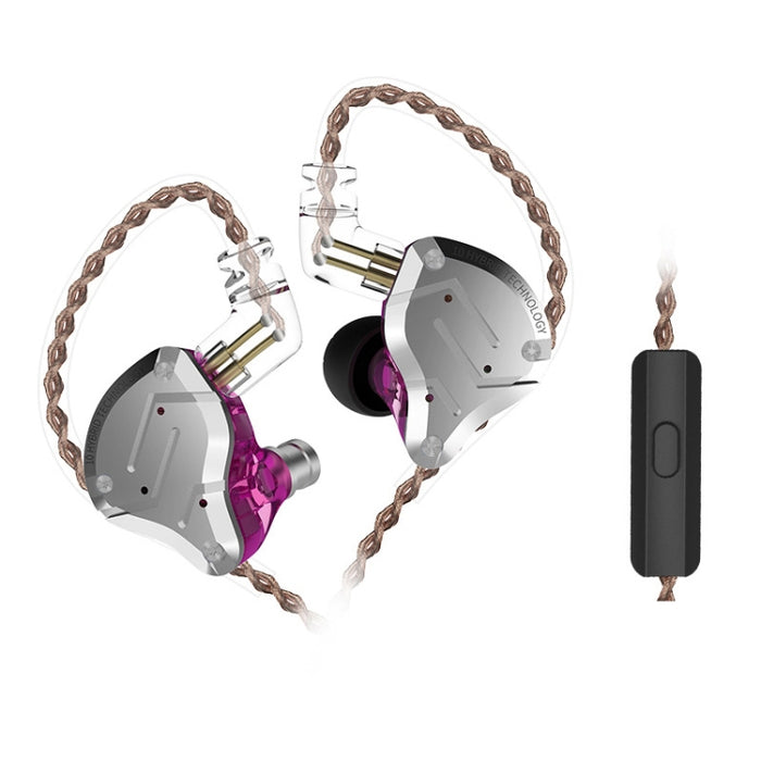 KZ ZS10 Pro Auriculares intrauditivos con cable Ring Iron Gaming de 10 unidades,