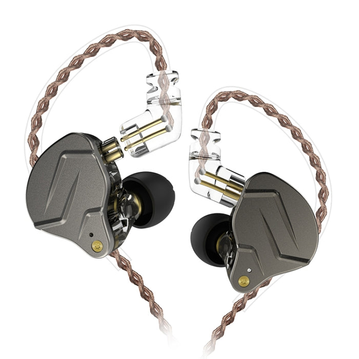 KZ ZSN Pro Ring Iron Hybrid Drive Metal Auricular interno con cable,