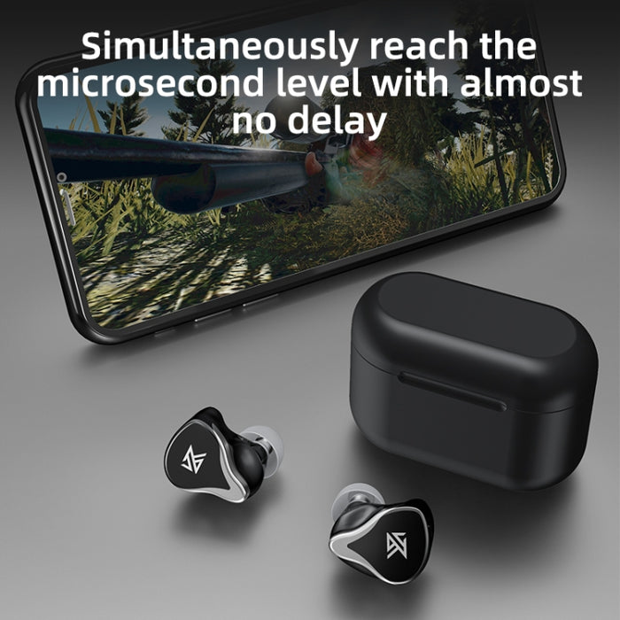 KZ Z3 Tecnología híbrida 1DD + 1BA Inalámbrico Bluetooth 5.2 Deportes Reducción de ruido TWS Auriculares internos