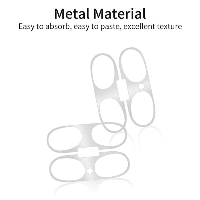 Etiqueta engomada protectora del metal del sonido mágico del auricular inalámbrico de Bluetooth