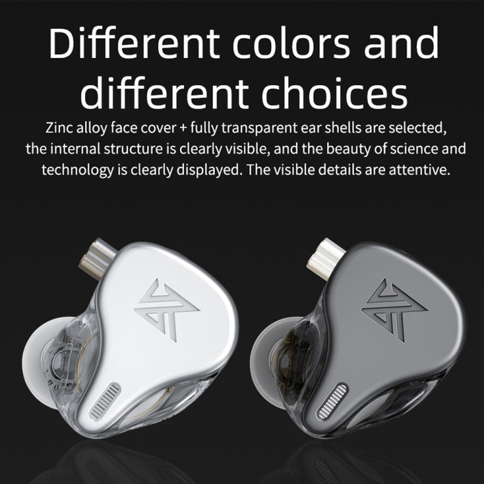 KZ DQ6 Auricular intrauditivo dinámico de alta fidelidad de 3 unidades con cable
