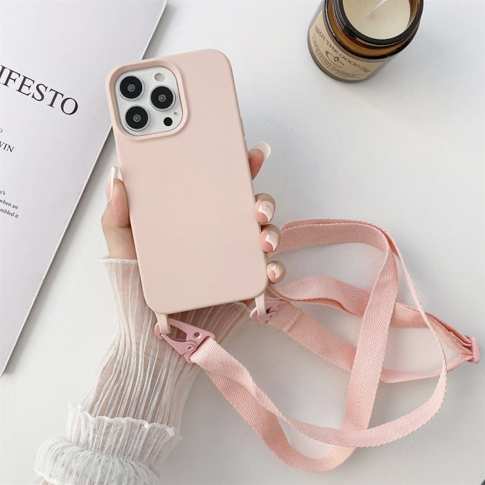 Funda protectora de silicona elástica con cordón de cuello ancho
