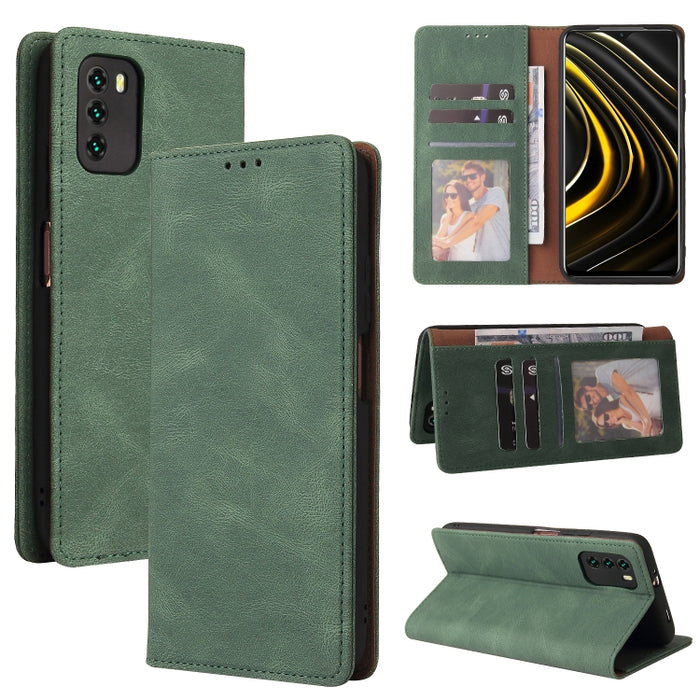 Estuche de cuero con tapa horizontal con cierre de succión simple con soporte, ranura para tarjeta y billetera, For Xiaomi Redmi Note 8T, For Xiaomi Redmi Note 9 / 10X 4G, For Xiaomi Redmi Note 8, For Xiaomi Redmi Note 8 Pro, For Xiaomi Redmi Note 10  ...