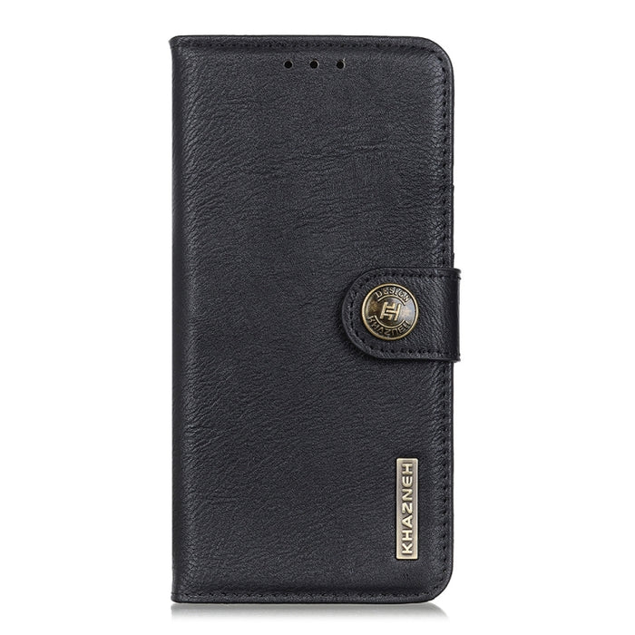 KHAZNEH Estuche de cuero con tapa horizontal con textura de piel de vaca con soporte y ranuras para tarjetas y billetera, For Xiaomi Mi 11T / 11T Pro