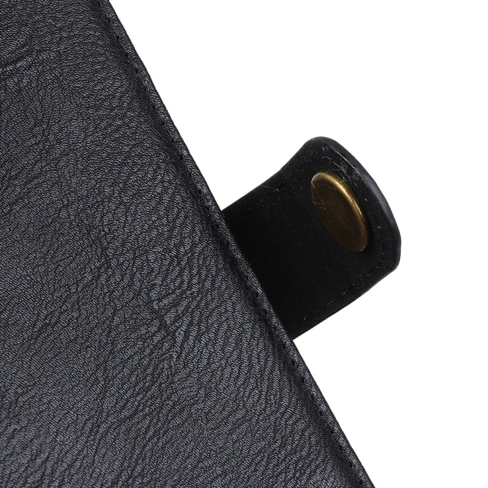 KHAZNEH Estuche de cuero con tapa horizontal con textura de piel de vaca con soporte y ranuras para tarjetas y billetera, For Xiaomi Mi 11T / 11T Pro